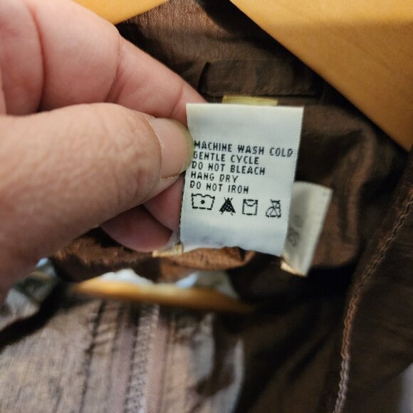 Vtg Windbreaker Maggie Barnes Animal Print Patches Women 1 X Athleisure Y2K - Picture 15 of 15